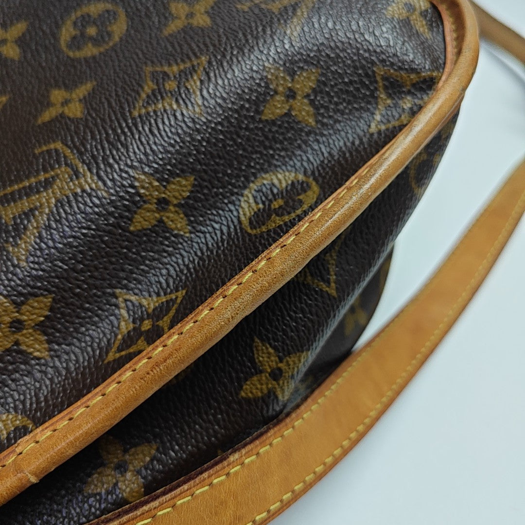 MENILMONTANT MM Monogram Coated Canvas Brown