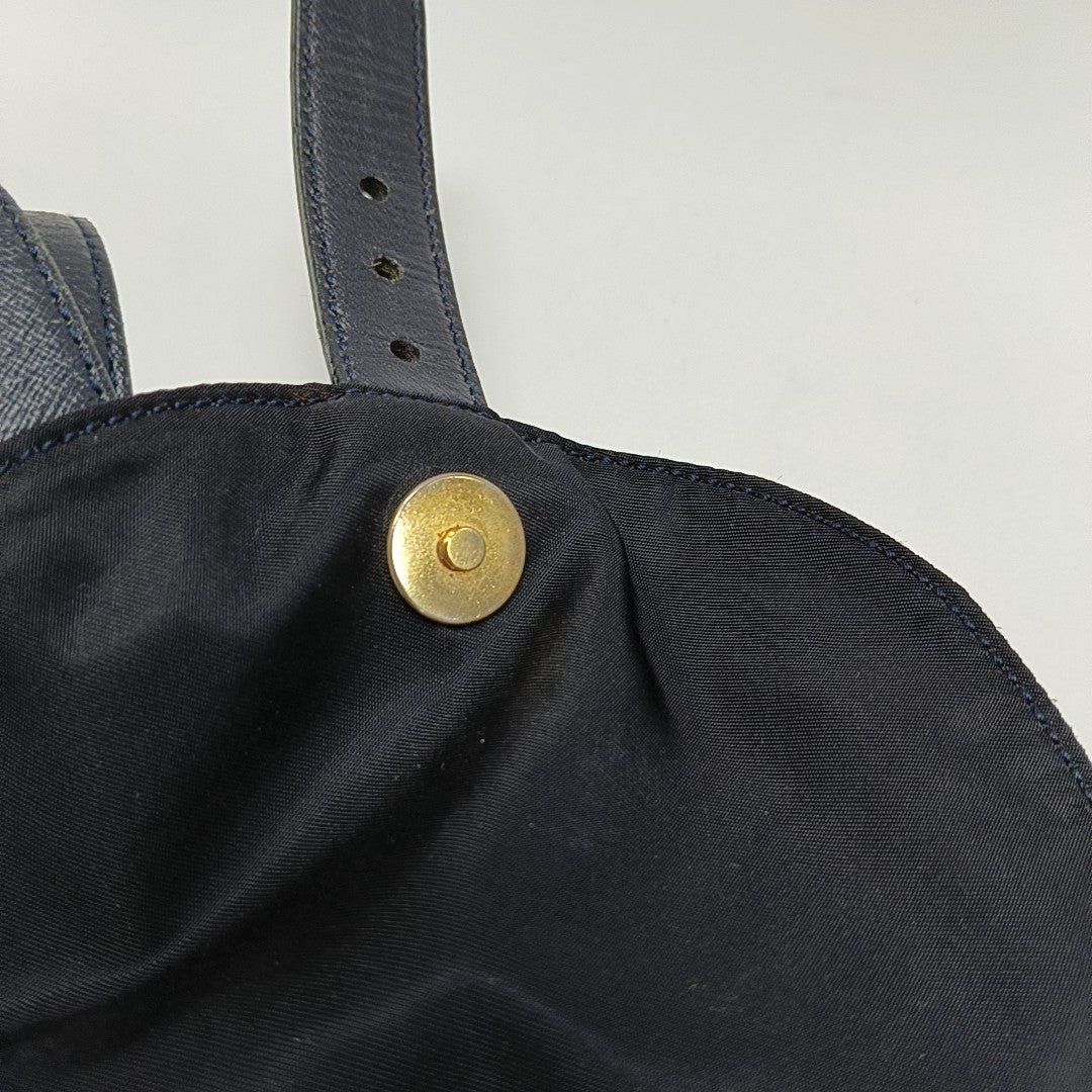 Vela Quilted Nylon Blue