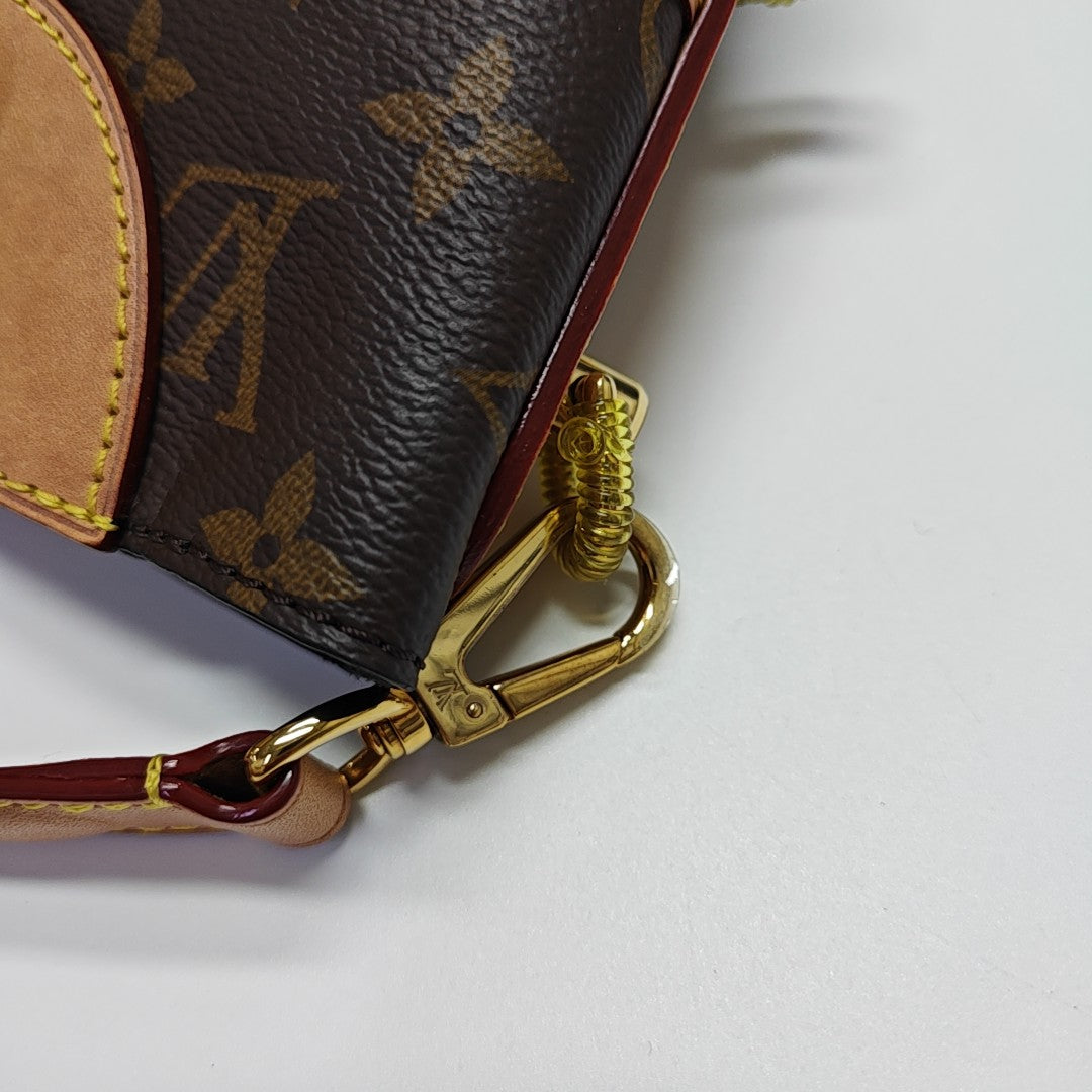 DUFFLE Monogram Coated Canvas Brown