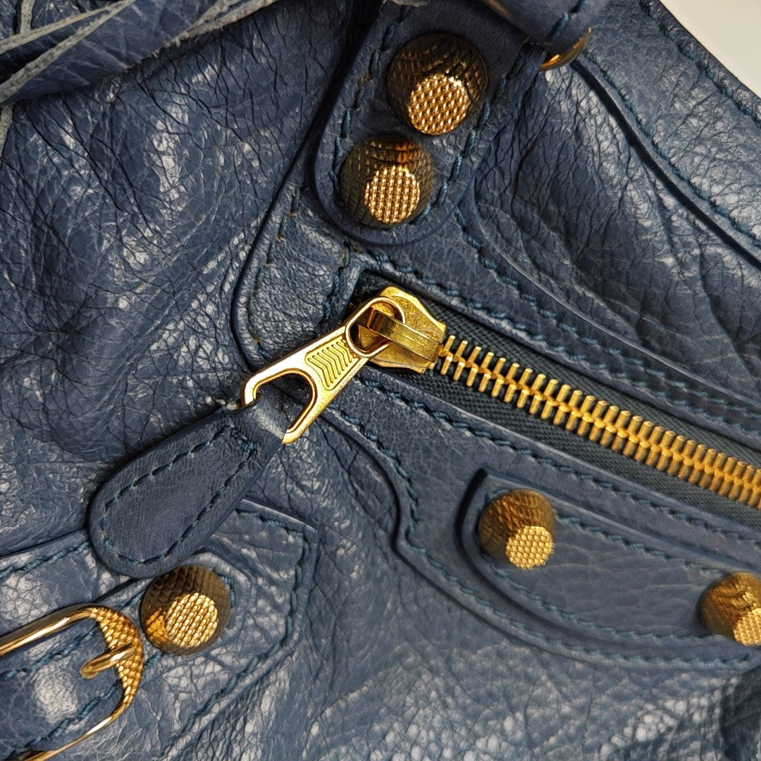 Classic City Mini Lambskin Blue