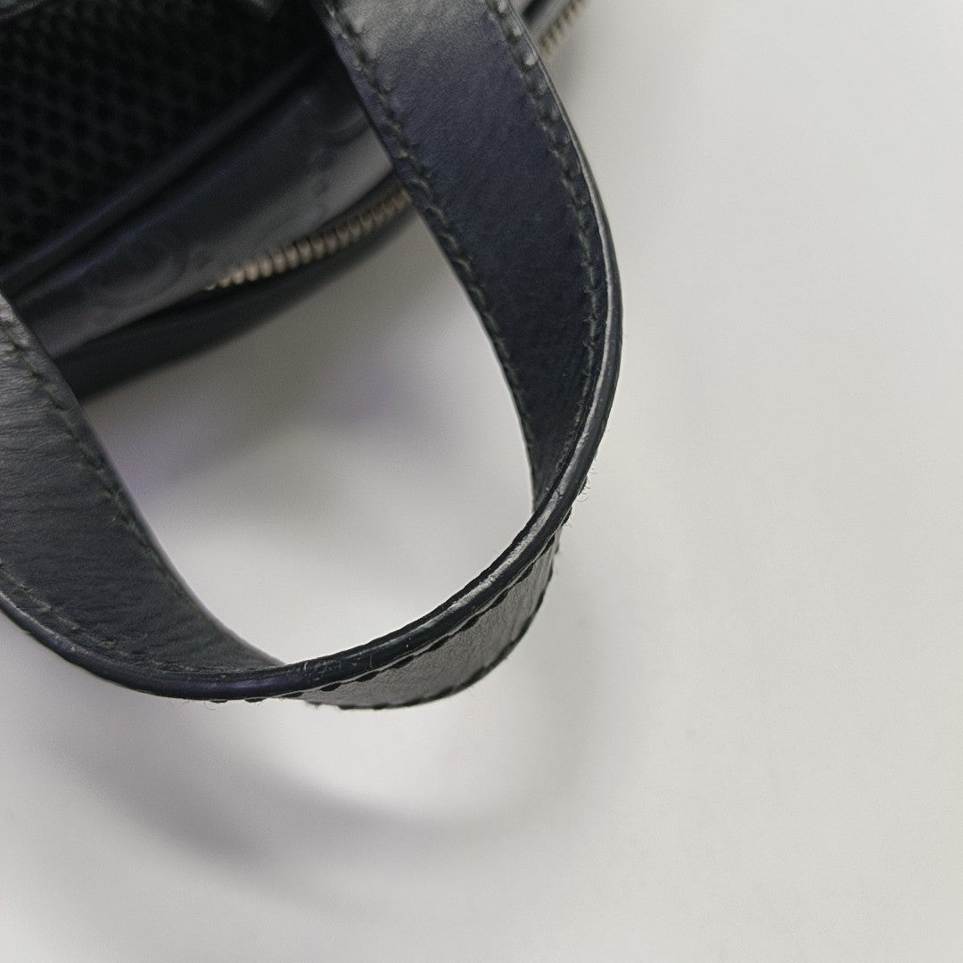 Signature Monogram Calfskin Black