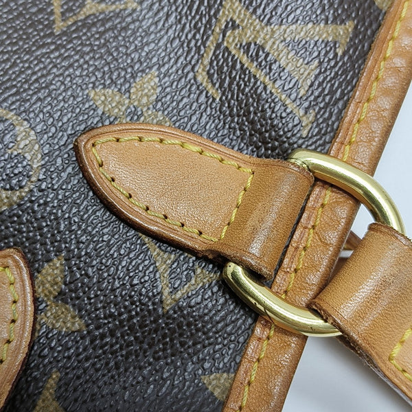 BATIGNOLLES MM Monogram Coated Canvas Brown