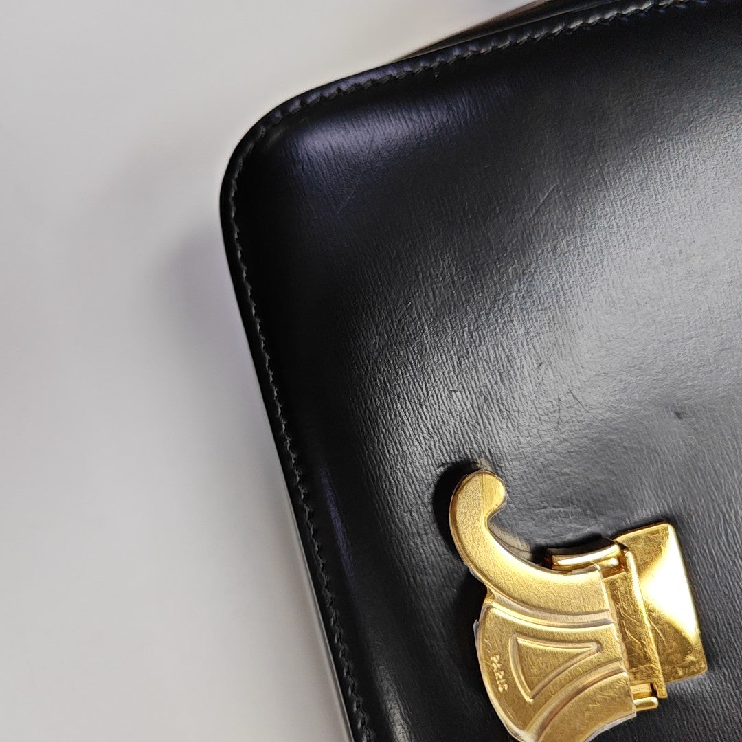 TRIOMPHE Teen Calfskin Black