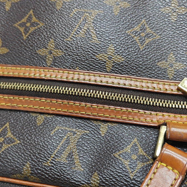 CITE Monogram Coated Canvas Brown