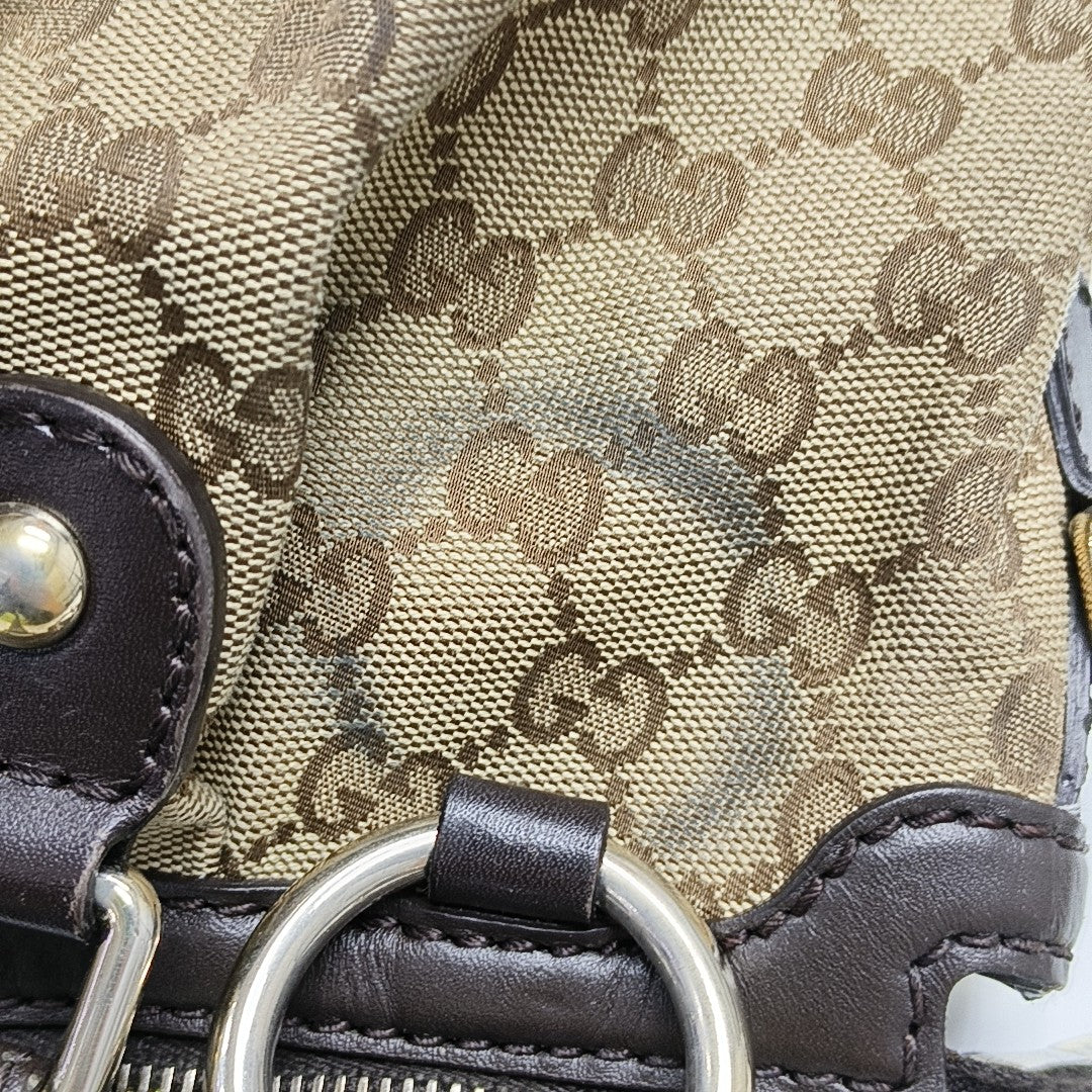 Sukey Monogram Canvas Brown