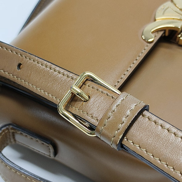 TRIOMPHE Nano Calfskin Brown