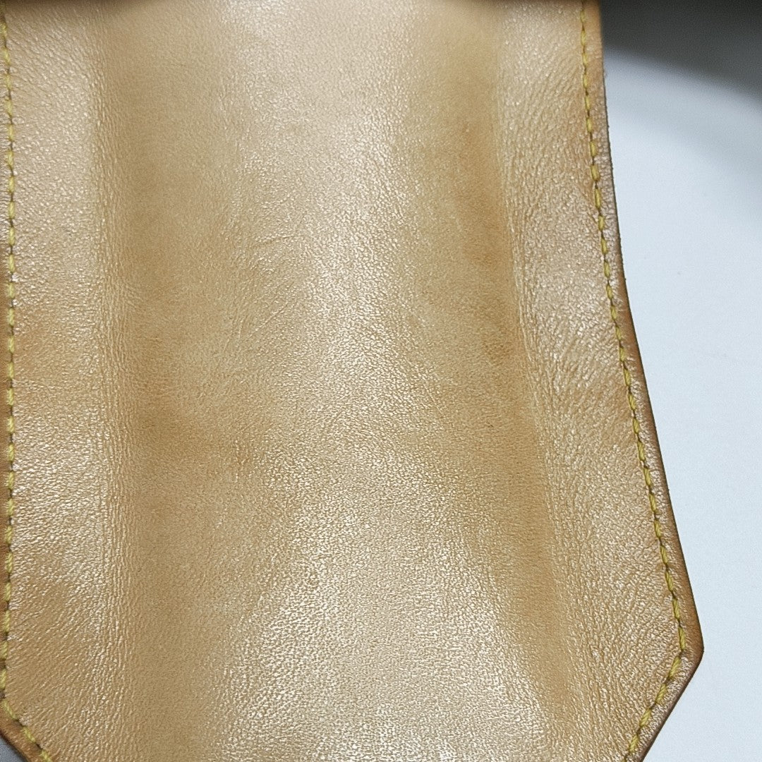 GRIET Monogram Coated Canvas Brown