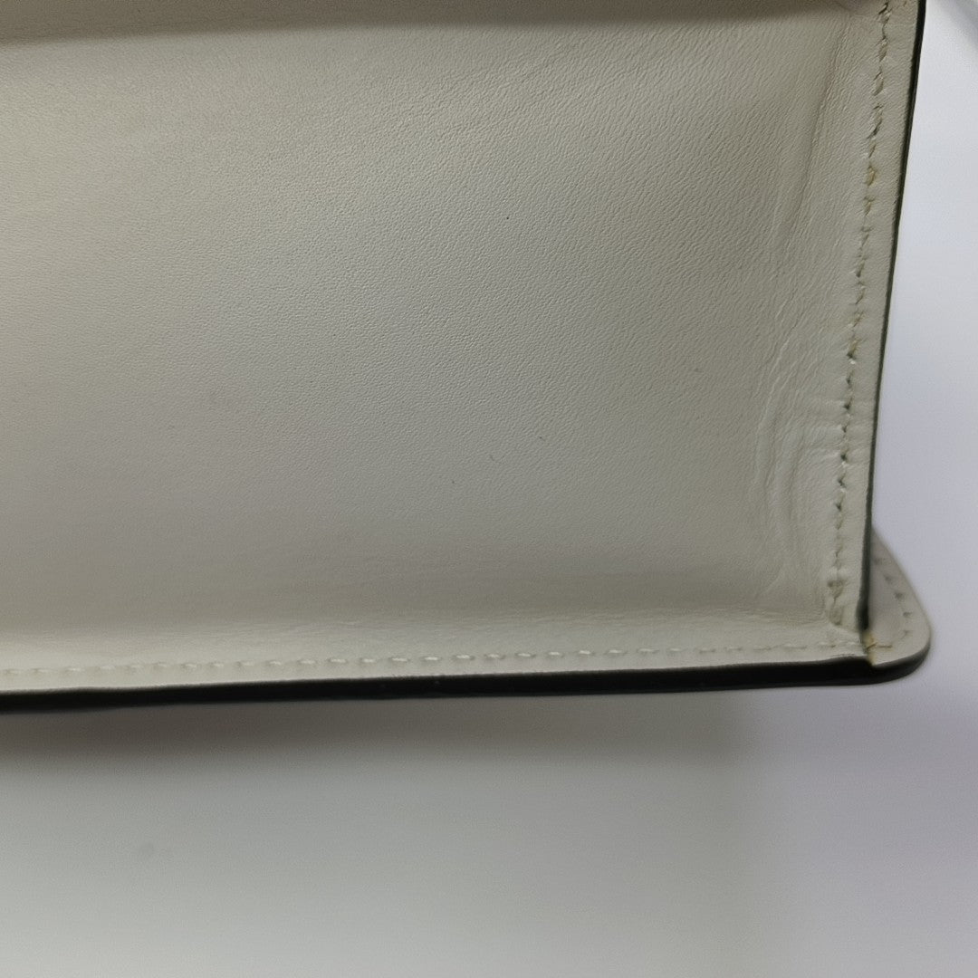 Sylvie Small Calfskin White