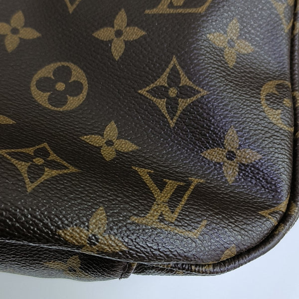 VINTAGE BEAUBOURG Monogram Coated Canvas Brown