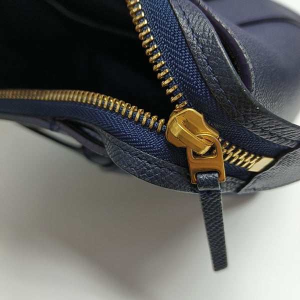BELT Micro Calfskin Blue