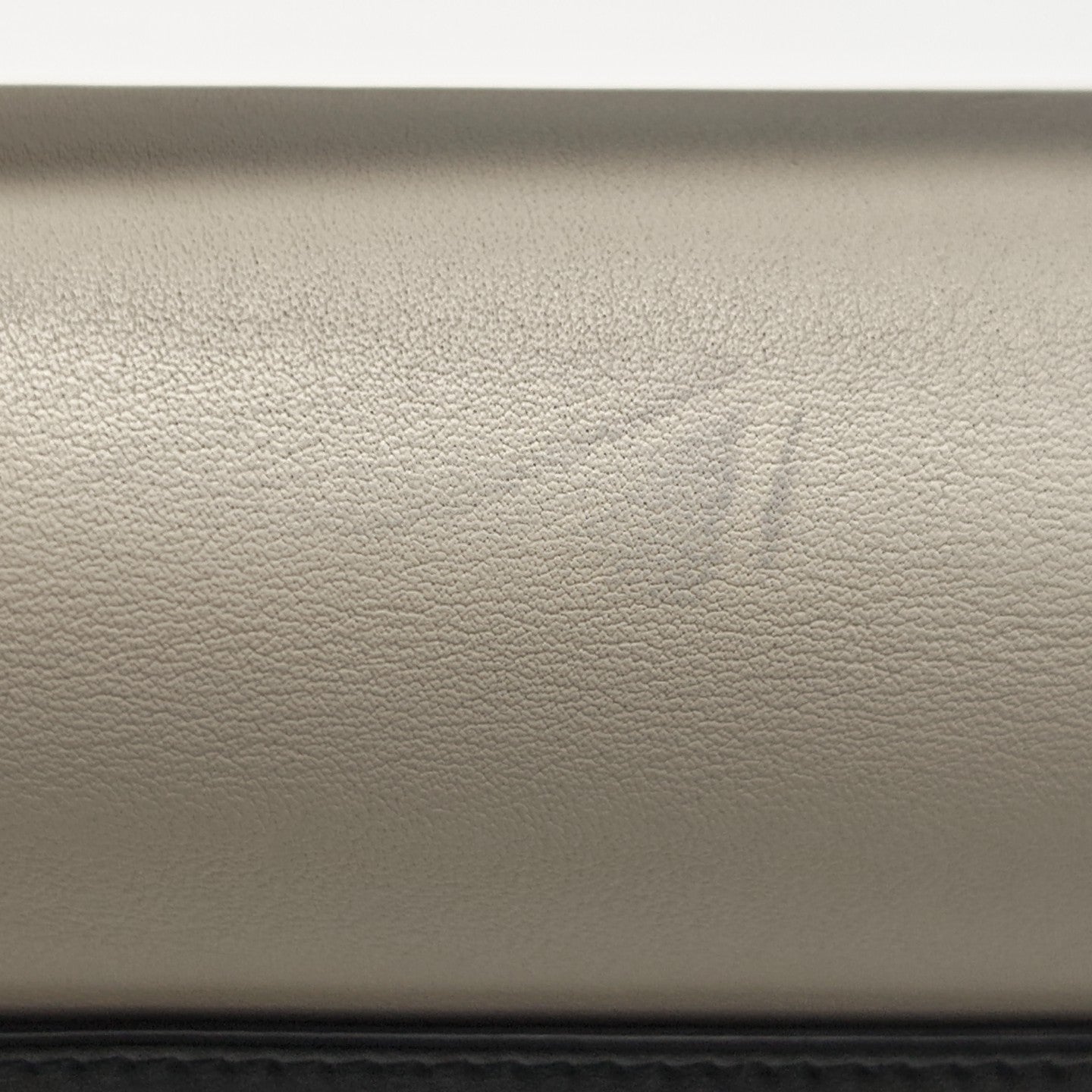 Calfskin Top Handle Bag White