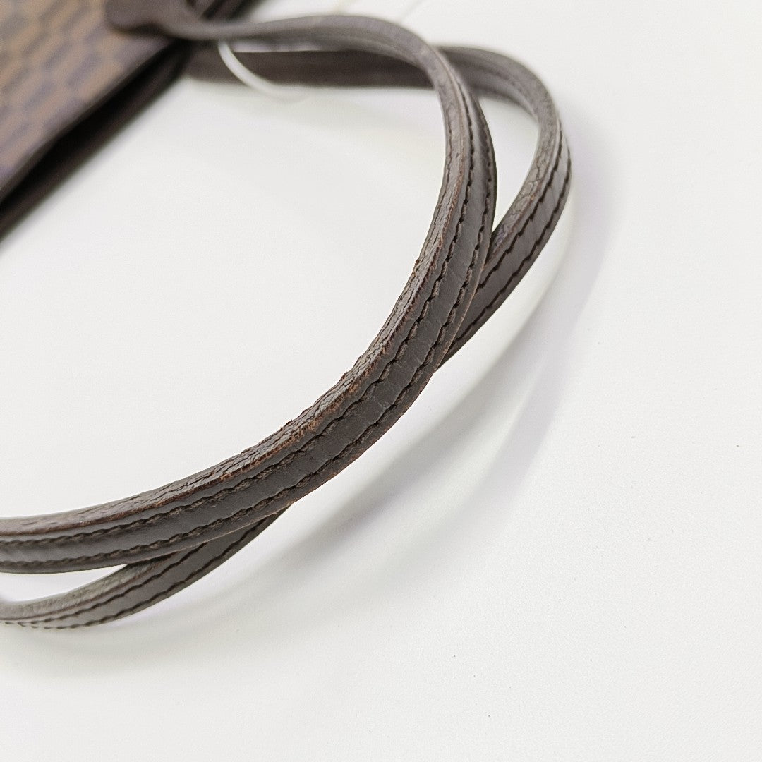 NEVERFULL MM Damier Ebene Coated Canvas Brown