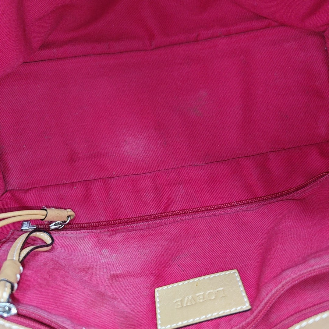 Calfskin Top Handle Bag Brown