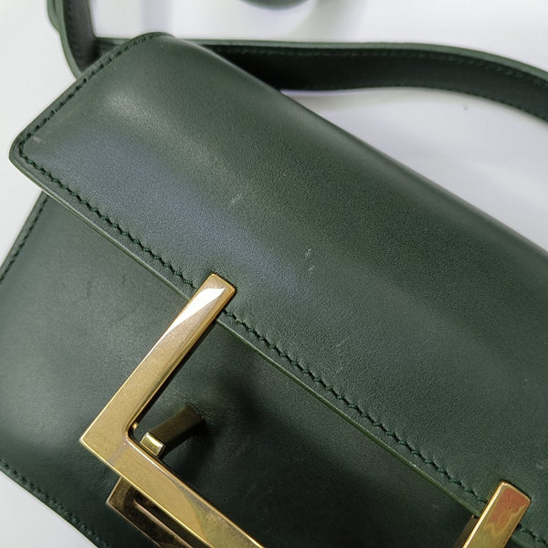 Calfskin Shoulder Bag Green