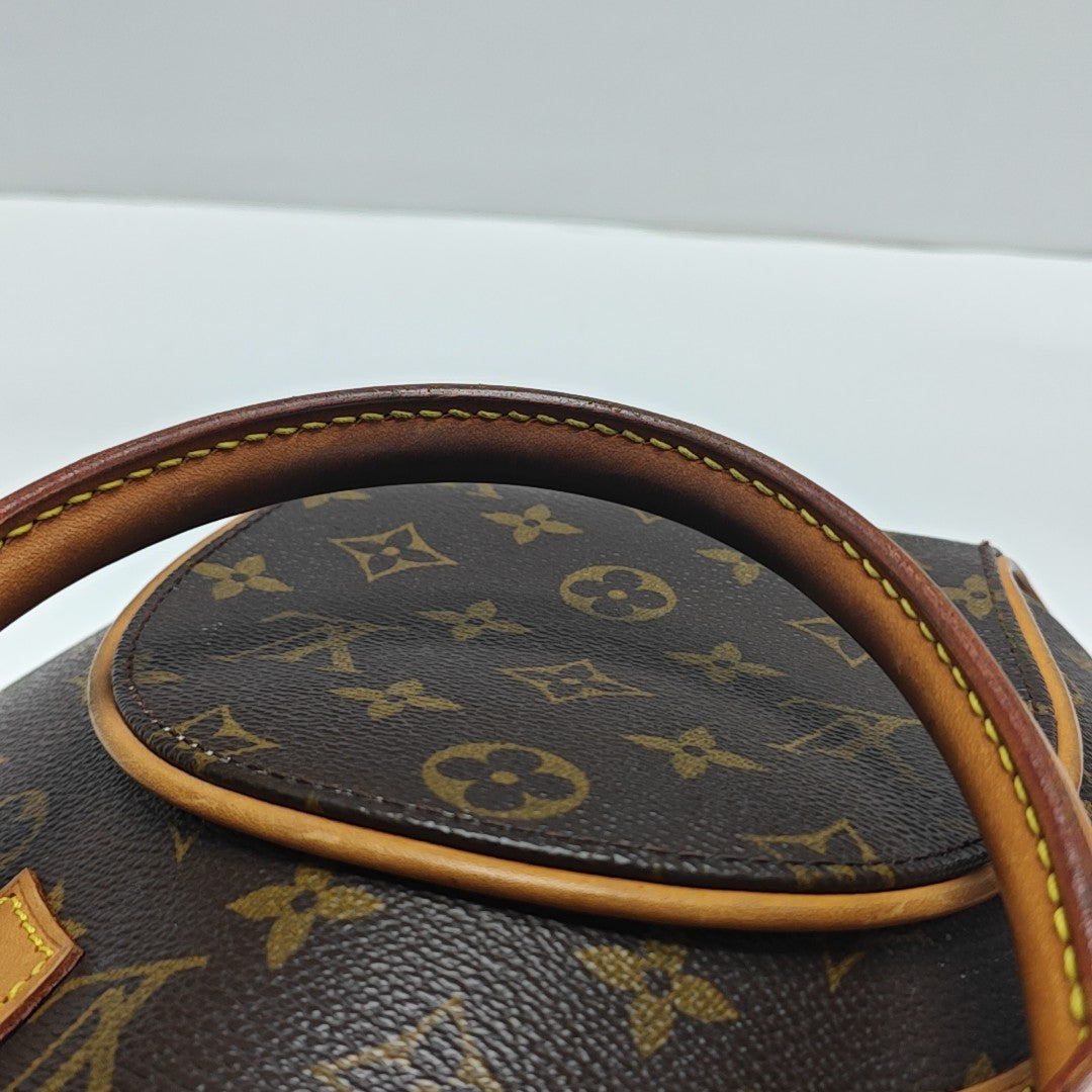 ELLIPSE Monogram Coated Canvas Brown