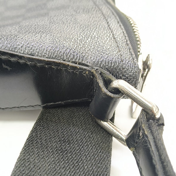 MICK MM Damier Graphite Coated Canvas Gray