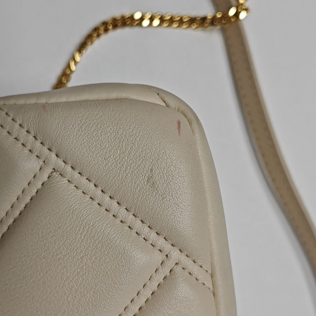 SERPENTI CABOCHON Quilted Calfskin Beige