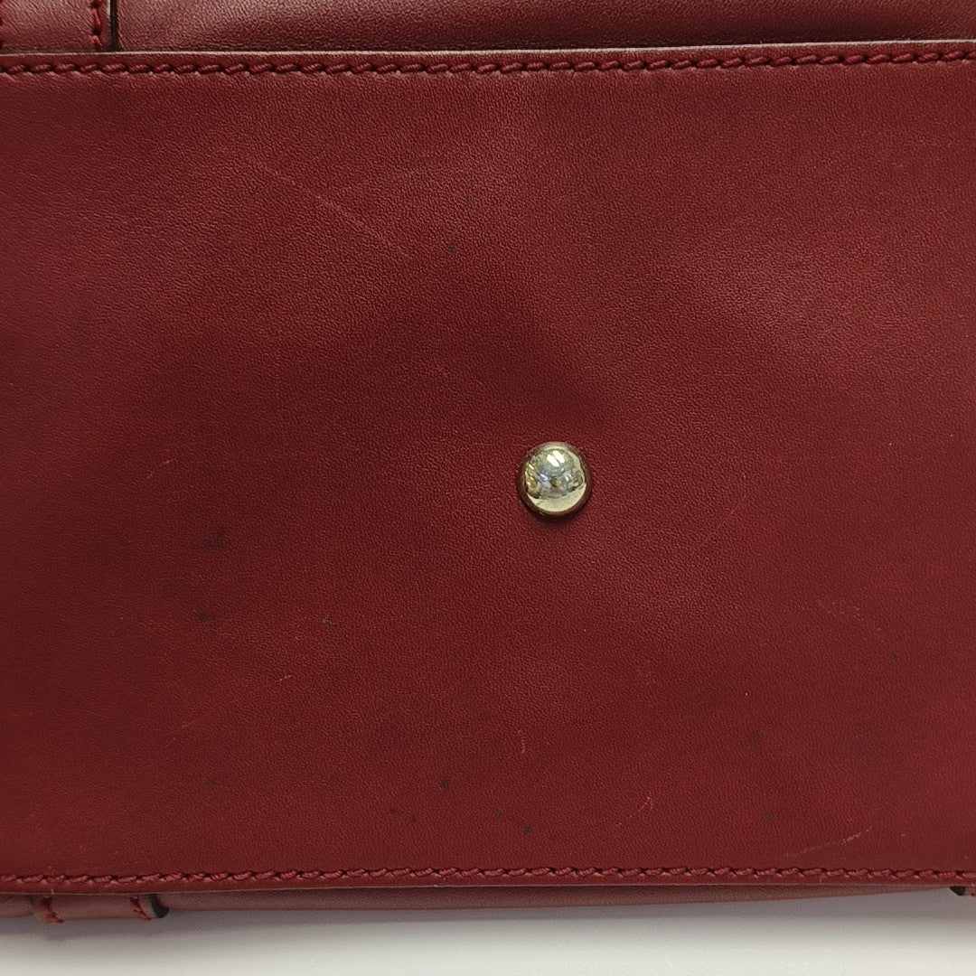 Calfskin Tote Bag Red