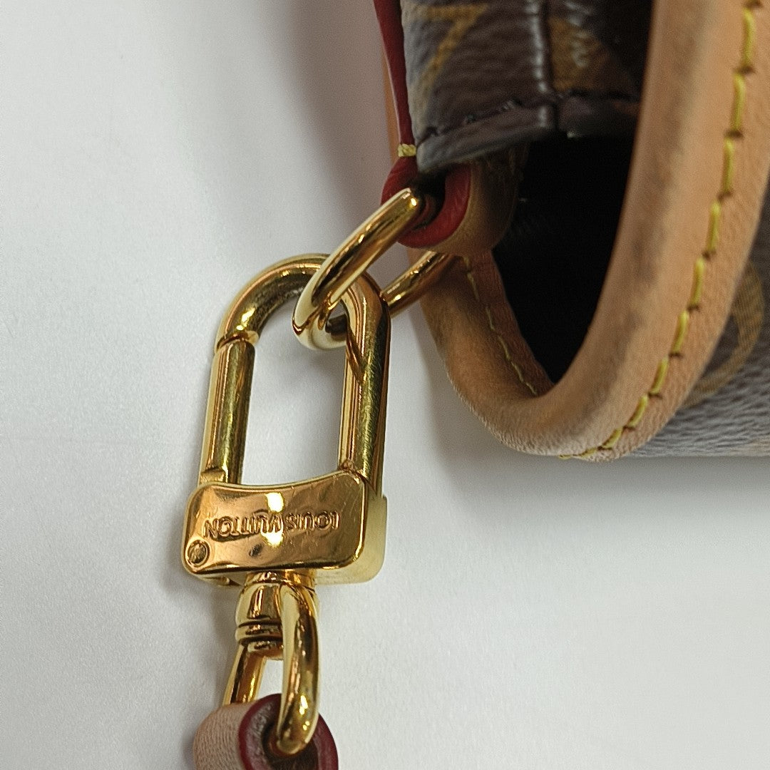 DIANE Monogram Coated Canvas Brown