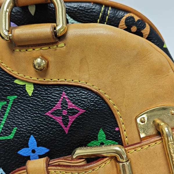 LV × TM CLAUDIA Monogram Coated Canvas Black