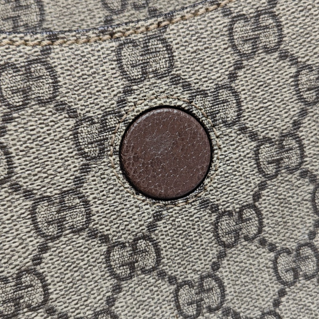 Neo Vintage Small Monogram Coated Canvas Beige