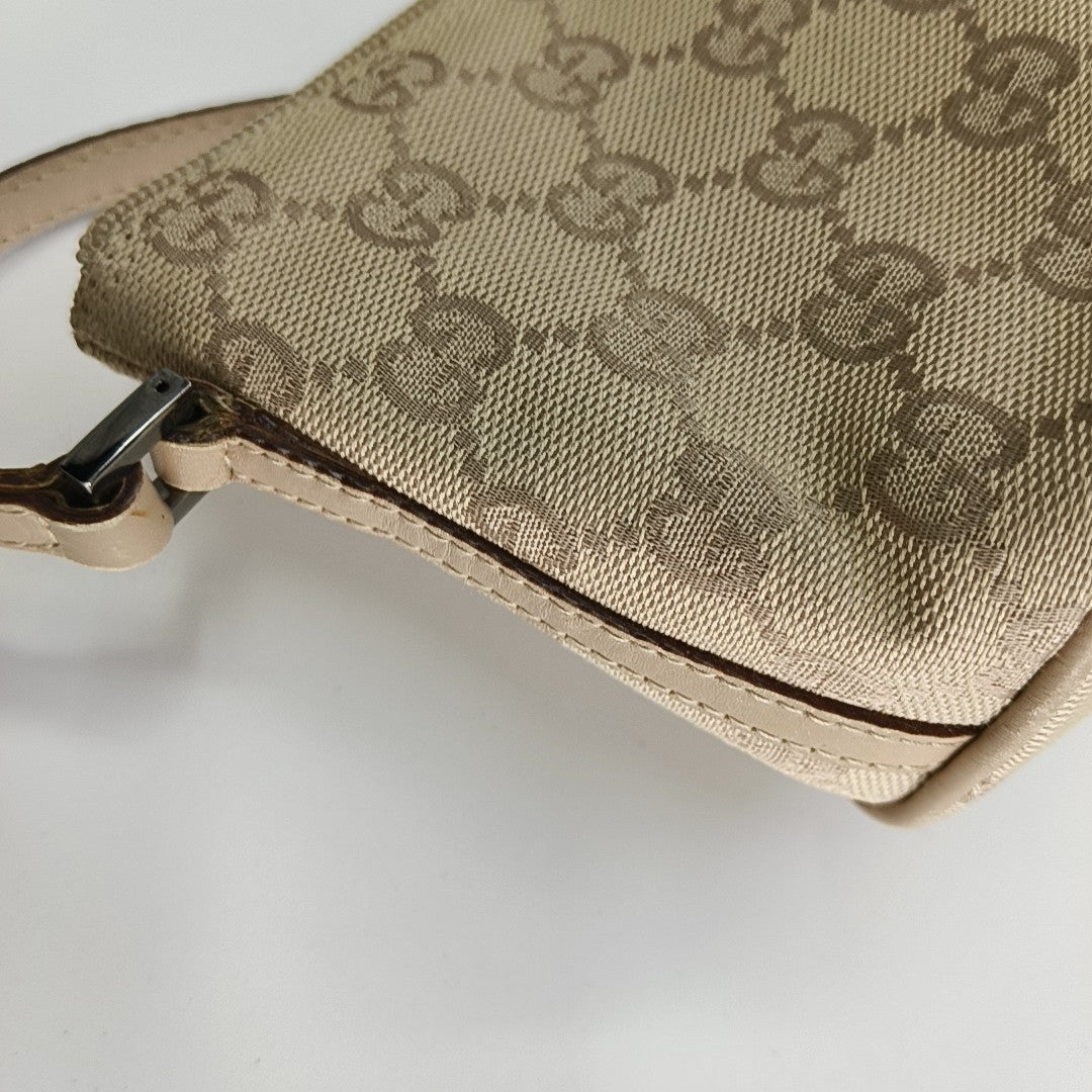 Monogram Canvas Top Handle Bag Beige
