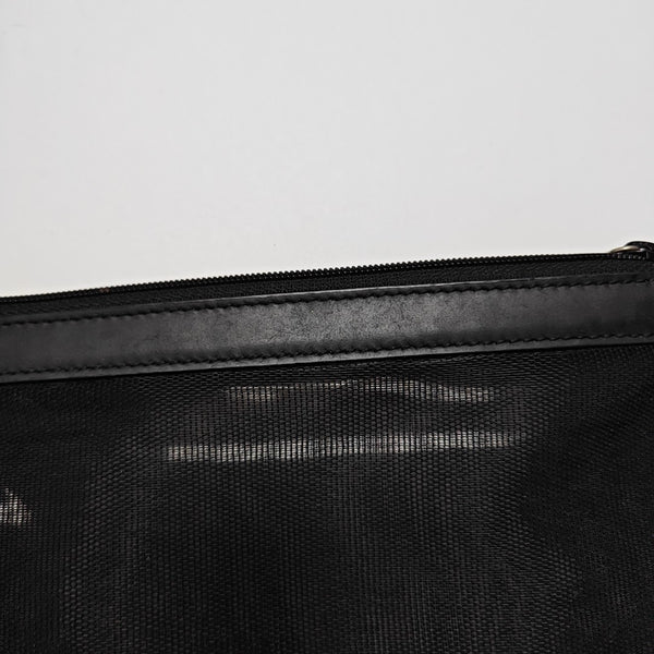 Special Material Top Handle Bag Black