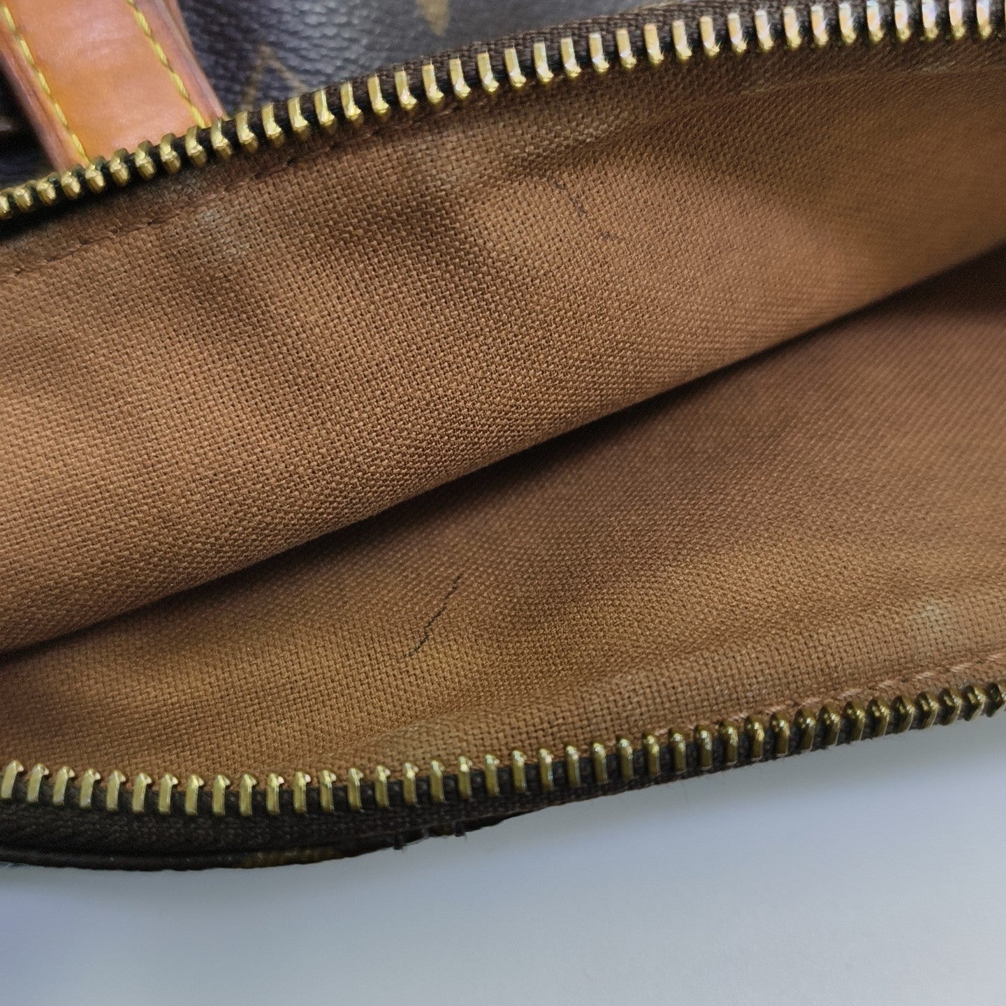 TOTALLY Monogram Coated Canvas Brown