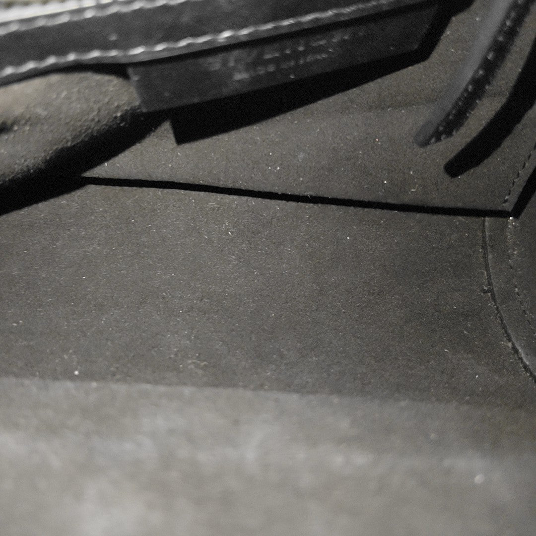 Calfskin Shoulder Bag Black