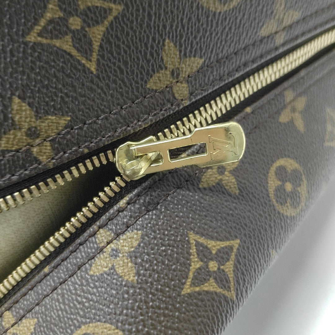 DEAUVILLE Monogram Coated Canvas Brown