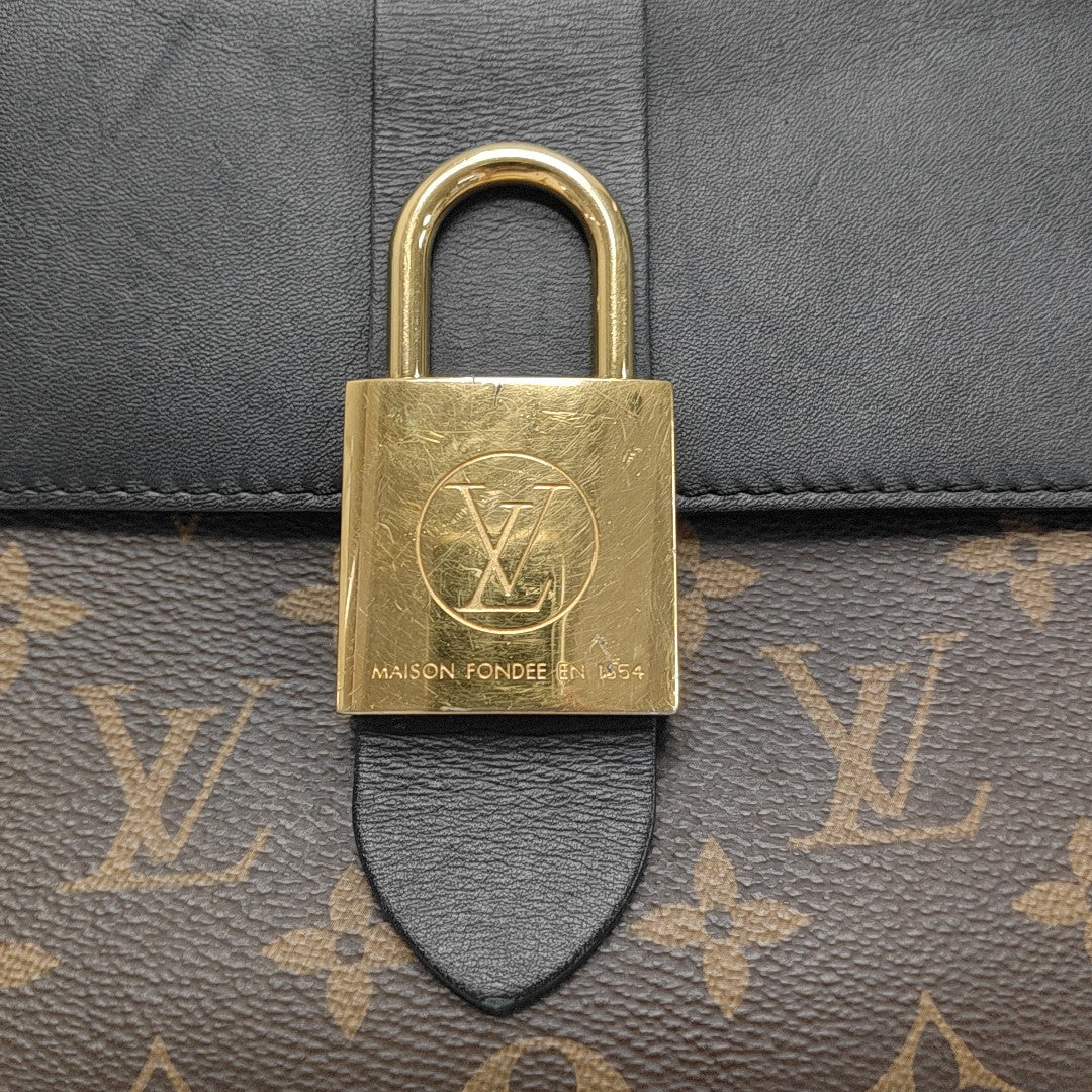 LOCKY BB Monogram Coated Canvas Brown