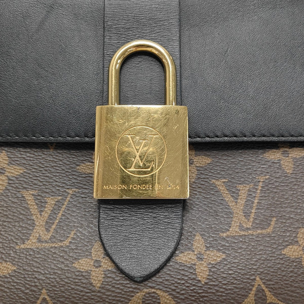 LOCKY BB Monogram Coated Canvas Brown