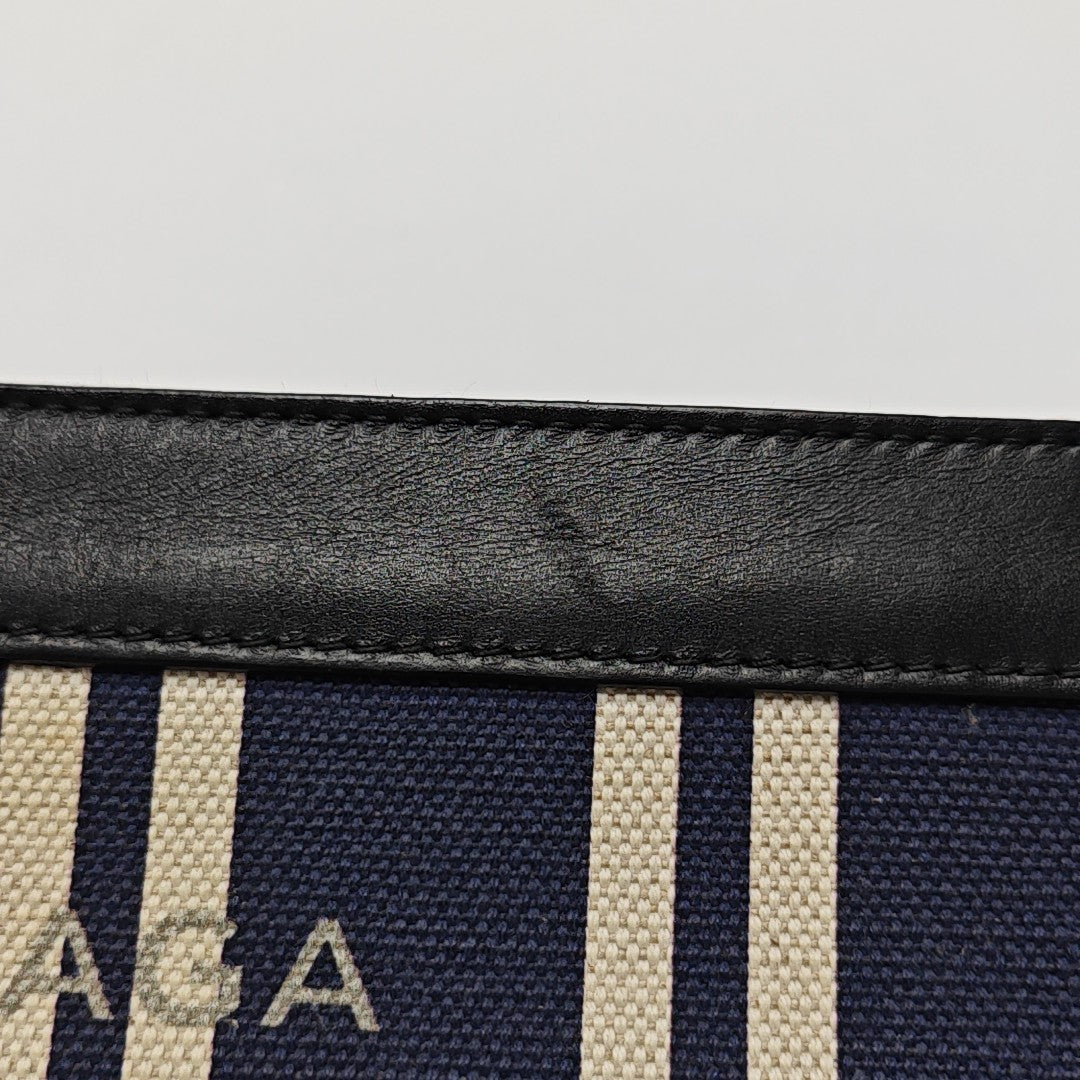 Pochette Medium Canvas Blue