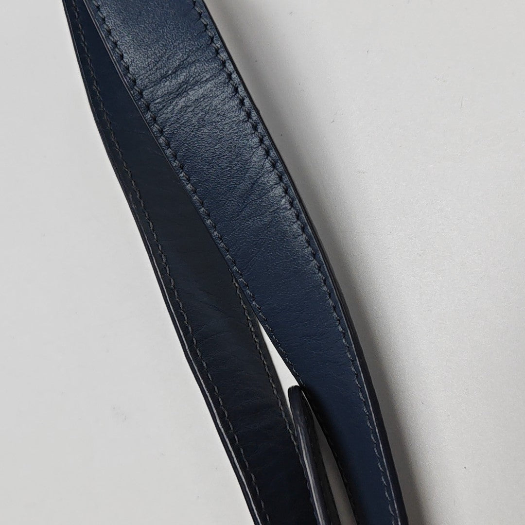 30 Montaigne Calfskin Blue