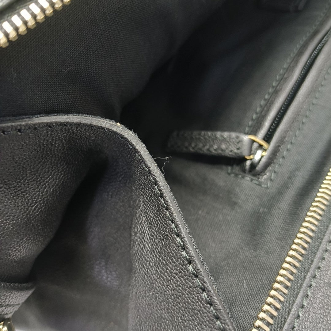 CHYC Y LIGNE Large Calfskin Black