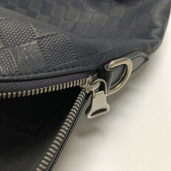 AVENUE Damier Calfskin Blue