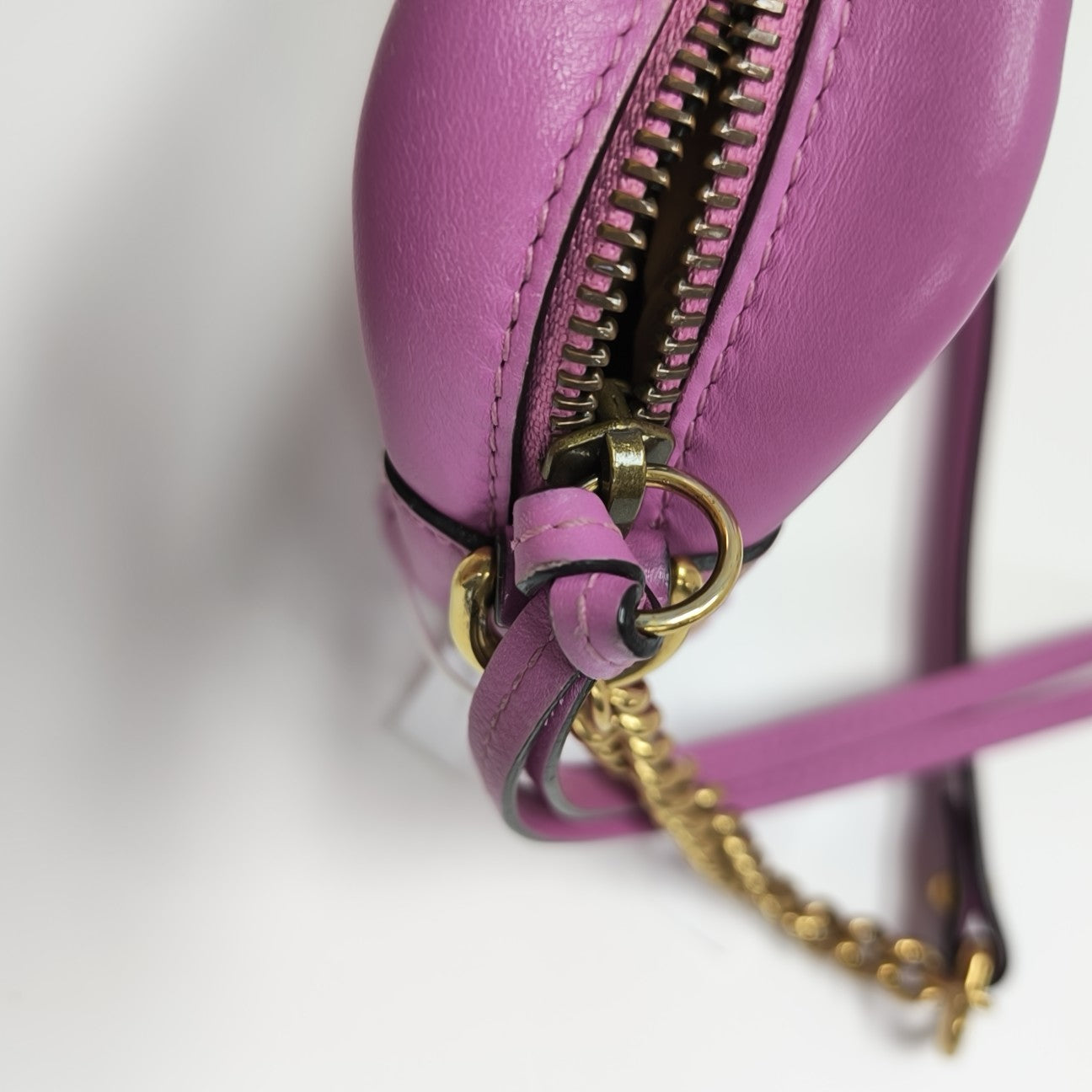 GG Marmont Mini Quilted Calfskin Purple
