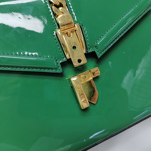 Sylvie 1969 Mini Patent Leather Green