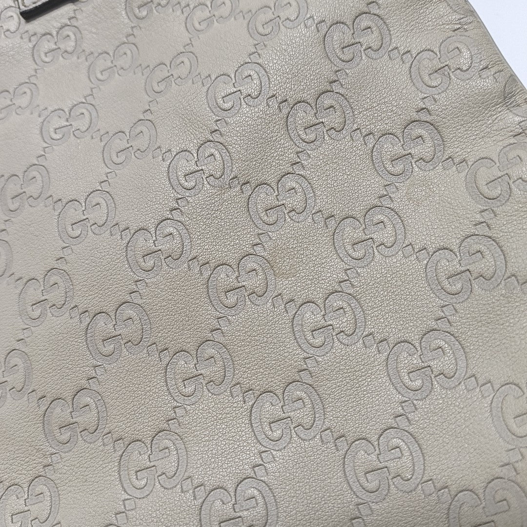 Ligne Shima Monogram Calfskin Beige