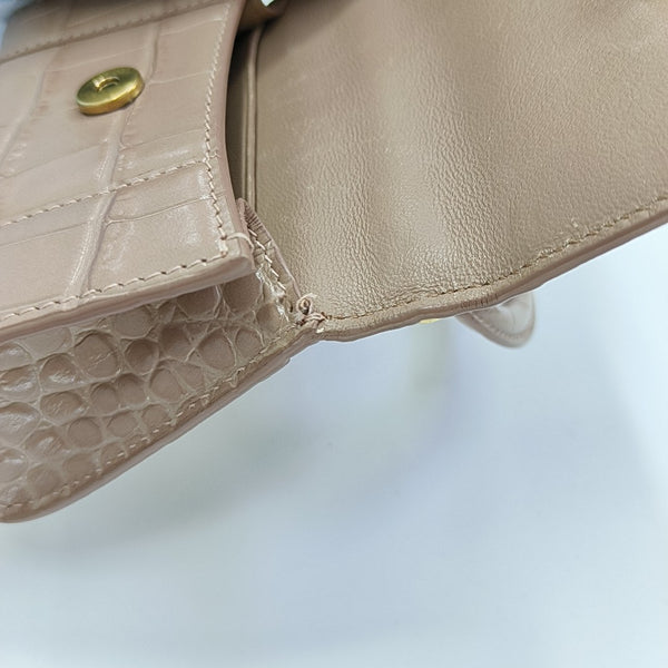 Hourglass Mini Calfskin Pink