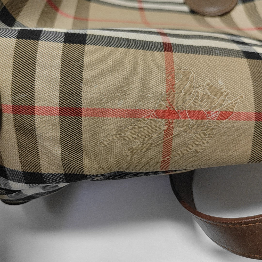 Canvas Shoulder Bag Beige