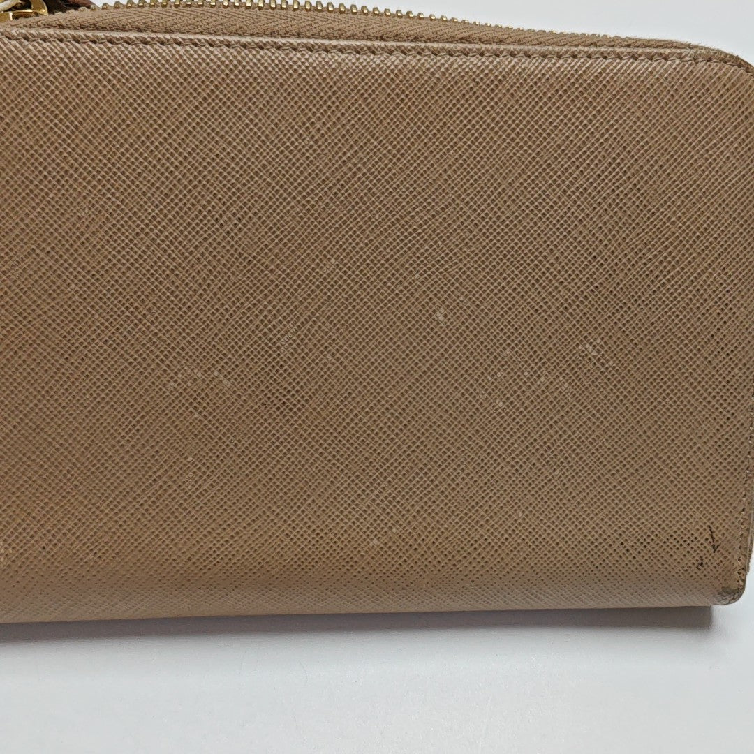 Saffiano Calfskin Wallet Pink