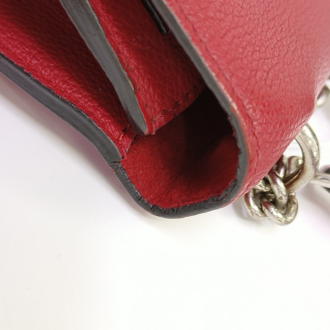 LOCKME BB Calfskin Red