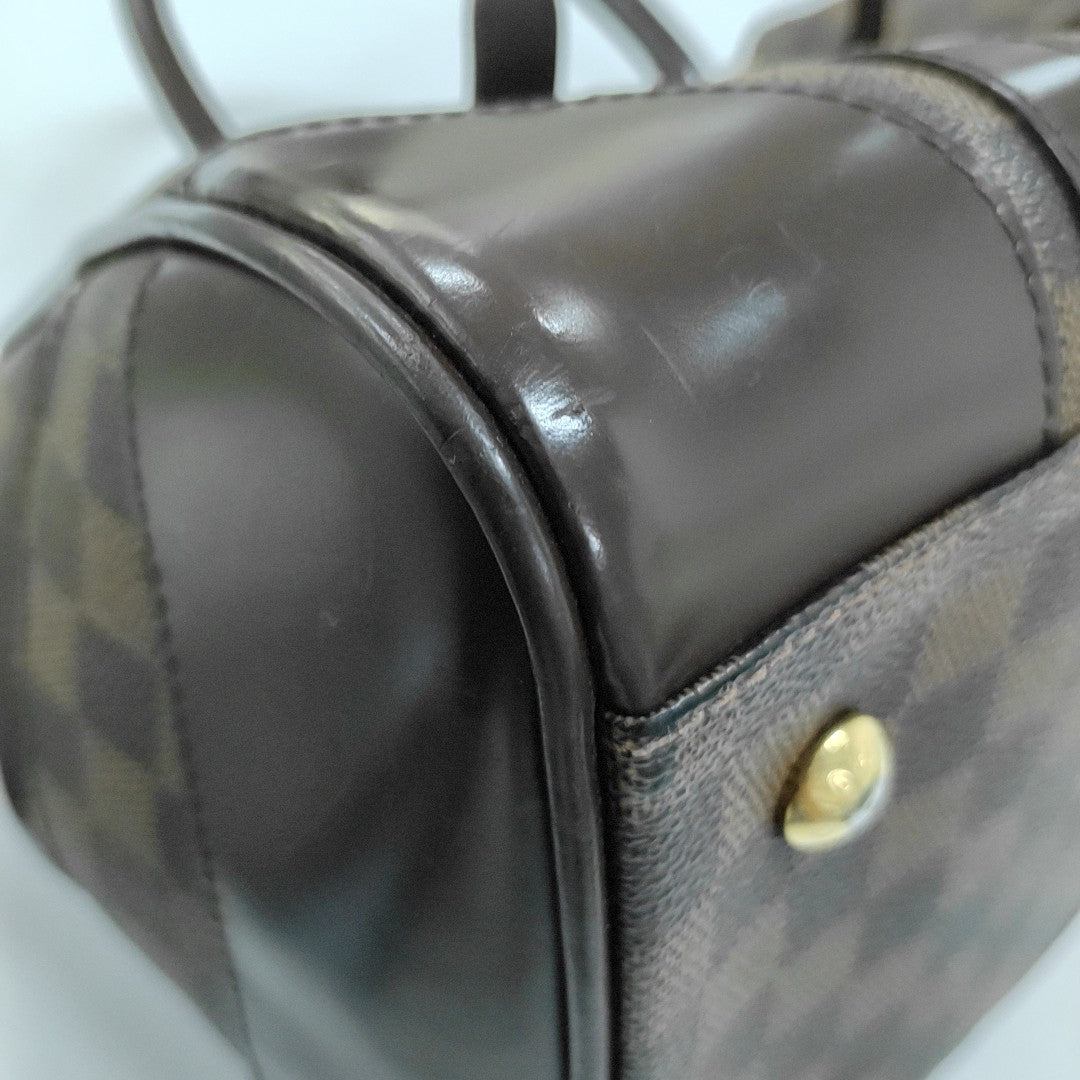 BERKELEY Damier Ebene Coated Canvas Brown