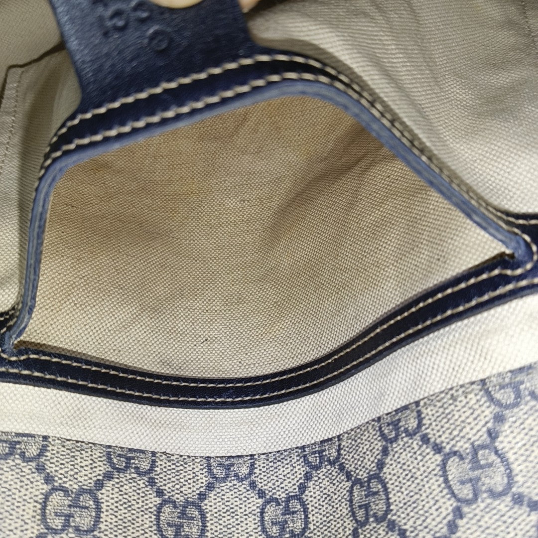 Monogram Coated Canvas Shoulder Bag Beige