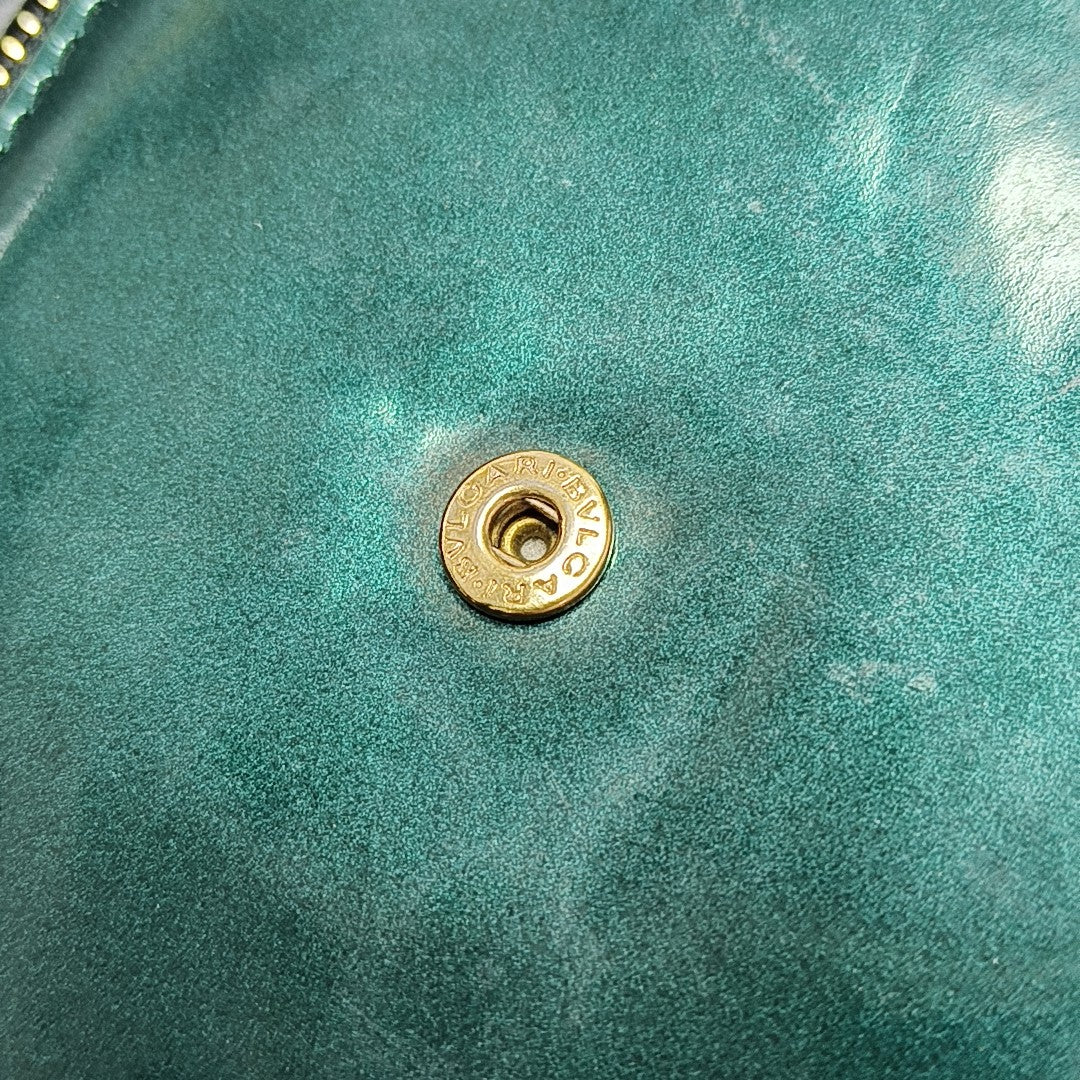 SERPENTI FOREVER Patent Leather Green