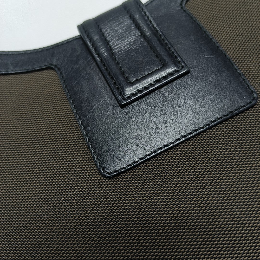 Canvas Shoulder Bag Brown