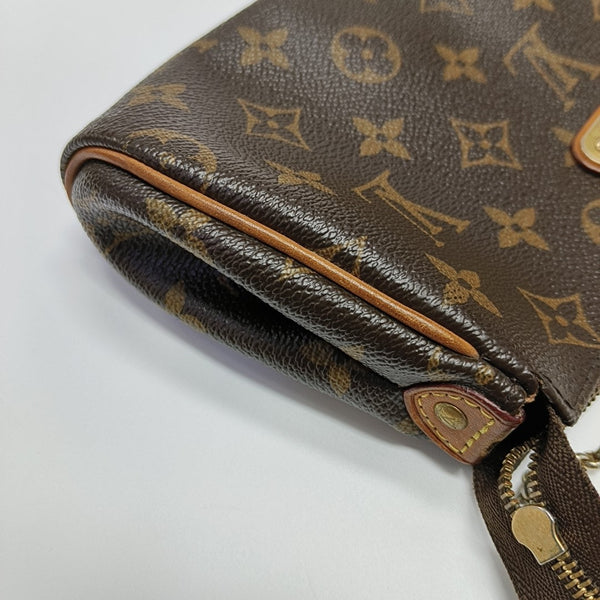 EVA Monogram Coated Canvas Brown