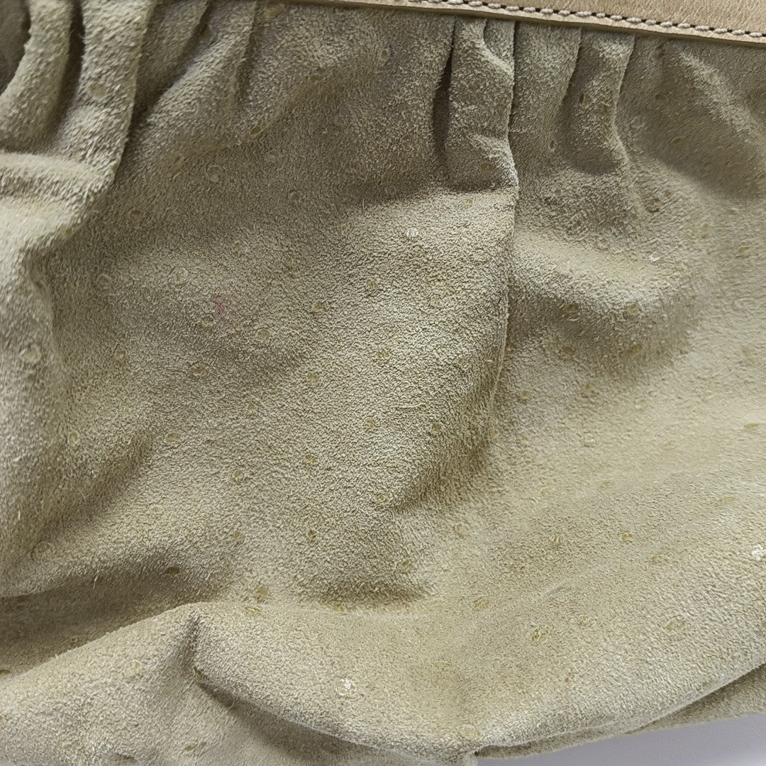 Suede Shoulder Bag Brown
