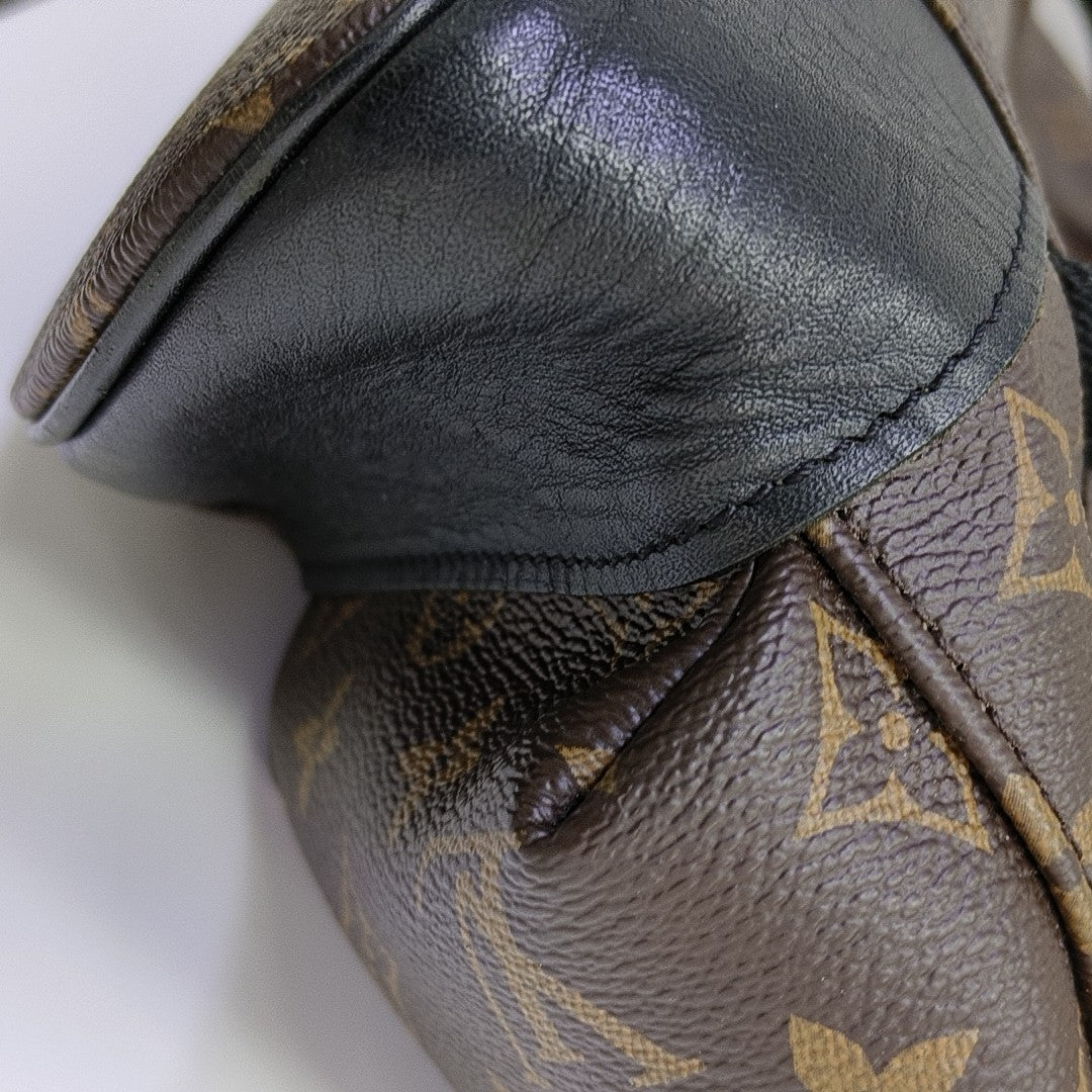 CHRISTOPHER MM Monogram Coated Canvas Brown